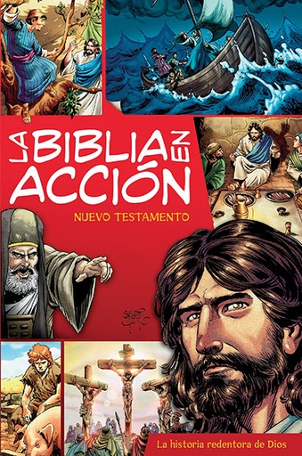 LIBRO LA BIBLIA EN ACION NUEVOS TESTAMENTO LA HISTORIA REDENTORD DE DIOS